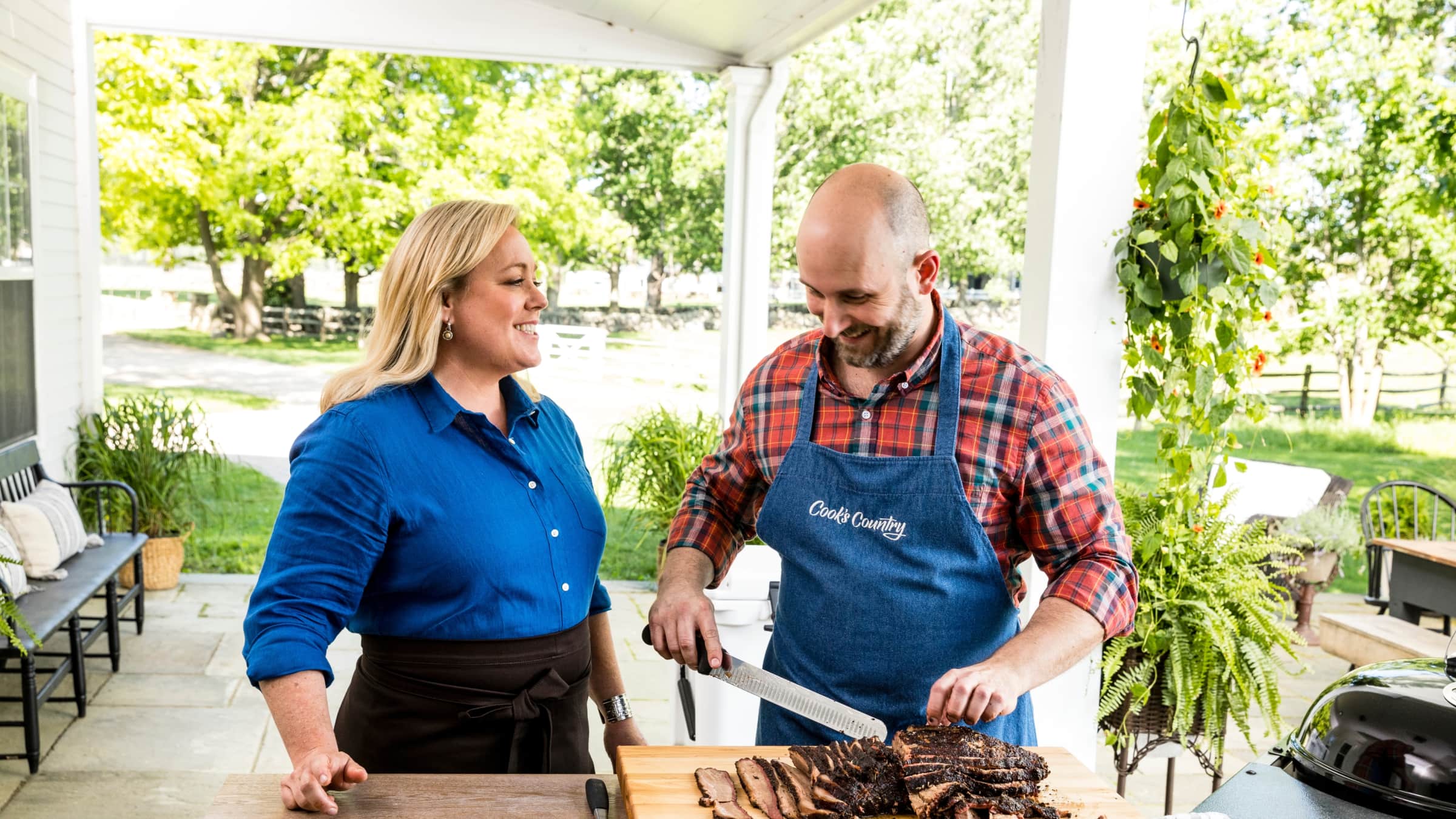 Texas Barbecue Brisket Cook's Country