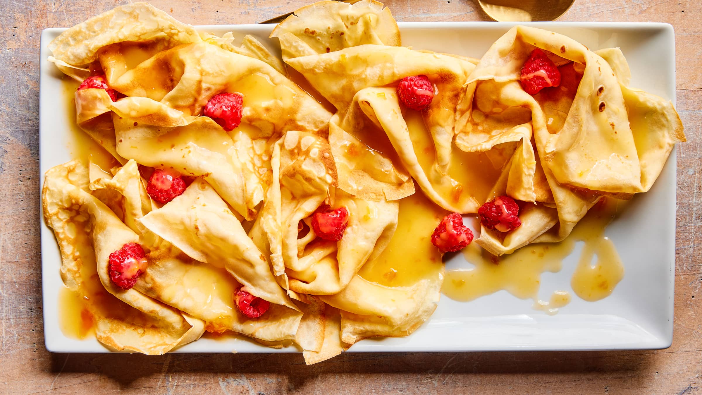 Crepes with Berries and Apricot Beurre Monté Cook's Illustrated