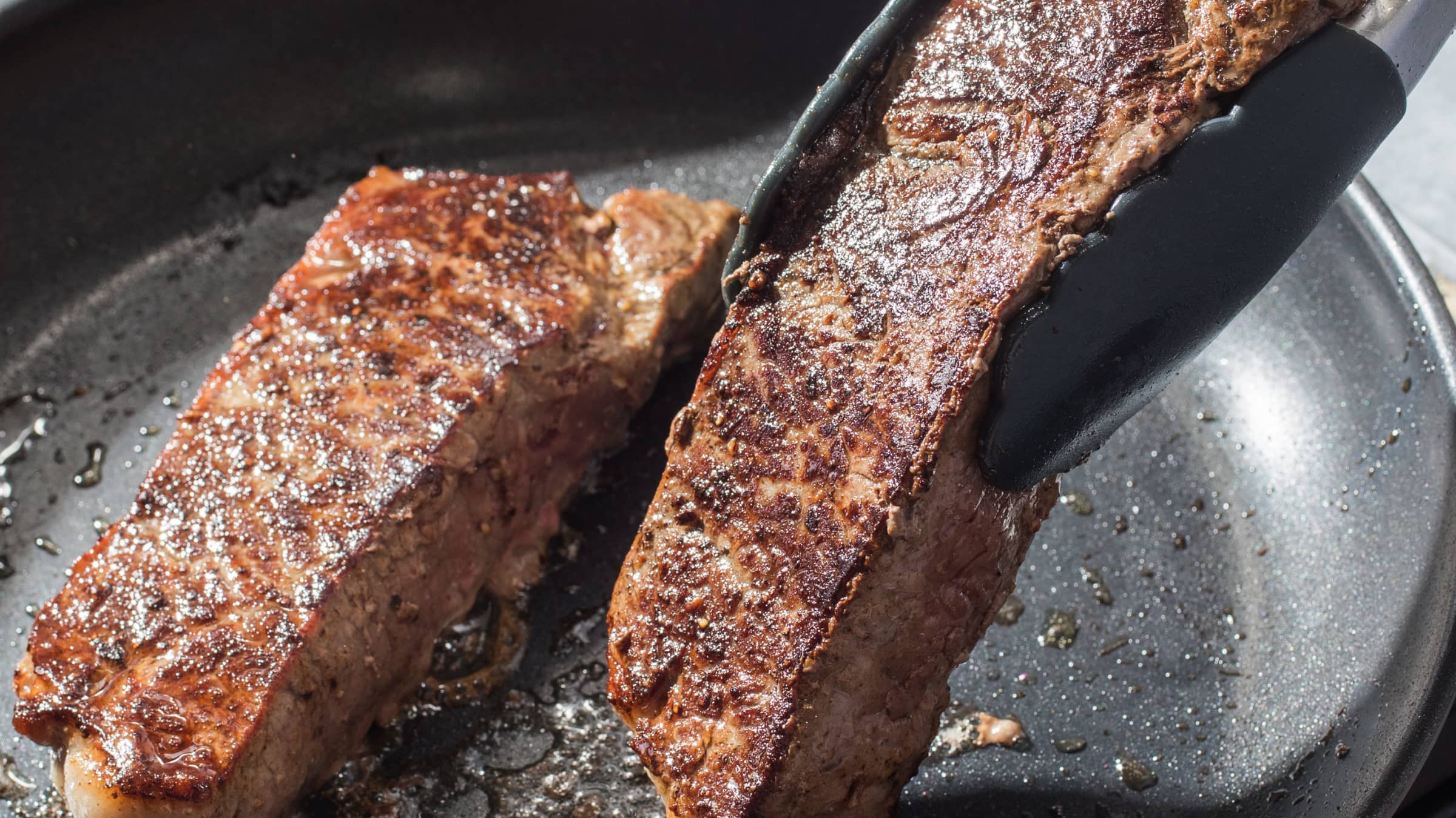 PanSeared Strip Steaks Cook's Illustrated
