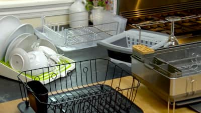 Hello, world's cutest dish rack.