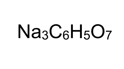 Chemical formula sodium citrate