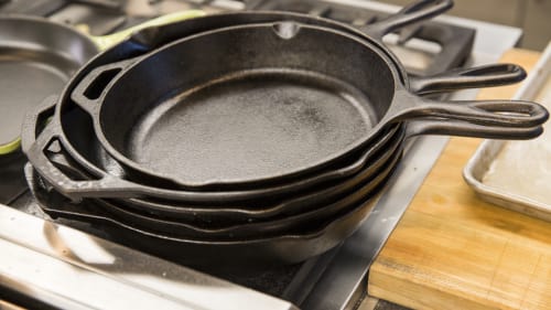 We carry Cookware, Skillet Cast Iron 3-Sizes (Victoria)