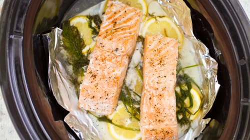 Slow hotsell cooker fish