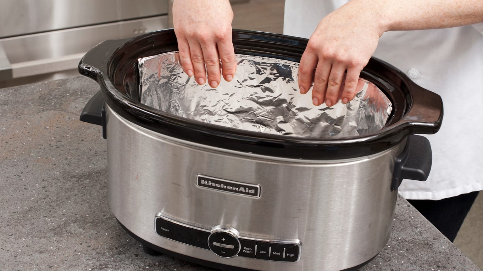 Slow Cooker Foil Collar