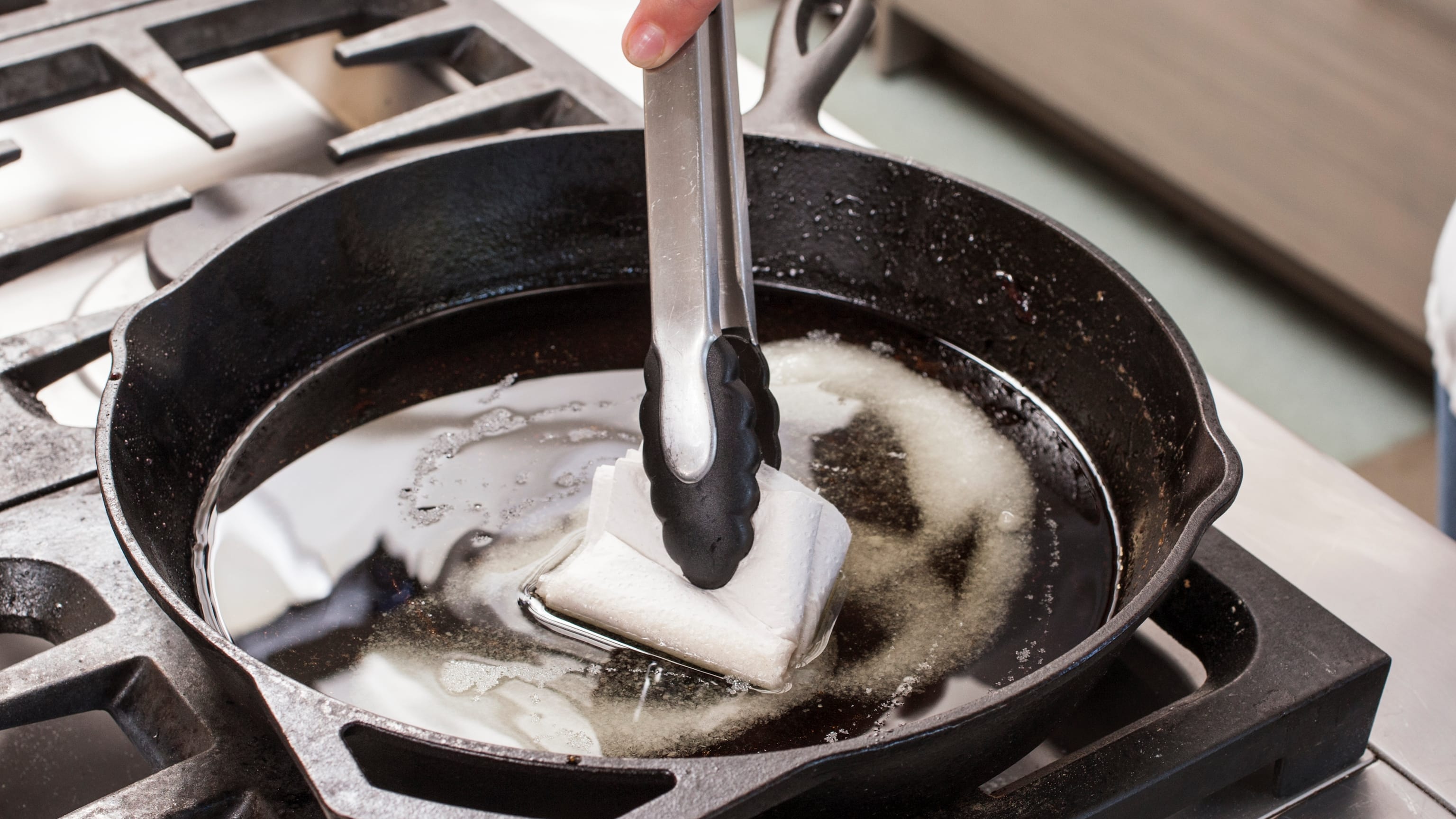 How to Clean an Extra Dirty Skillet