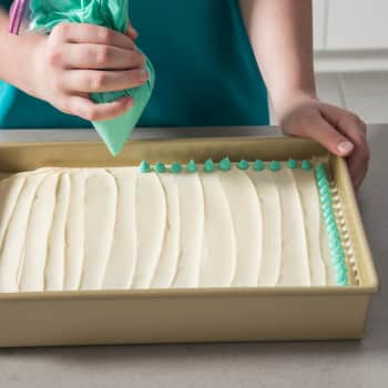 How To Frost And Decorate A Sheet Cake America S Test Kitchen