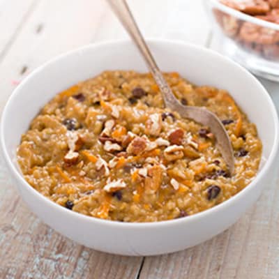 steel cut oats carrot cake