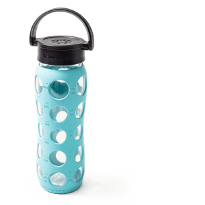 Bubba Flo Kids Water Bottle with Silicone Sleeve, 16 oz, Aqua