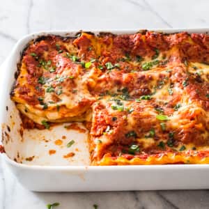 Cheese and Tomato Lasagna-image