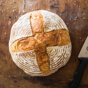 Classic Sourdough Bread (Pain au Levain)-image