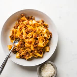 Pasta with Sausage Ragu-image