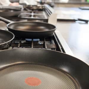 You should probably throw away your pans and replace them with