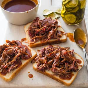 Shredded Barbecued Beef-image