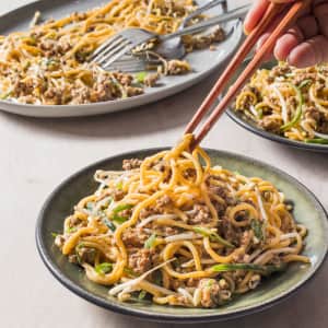 Beijing-Style Meat Sauce and Noodles-image