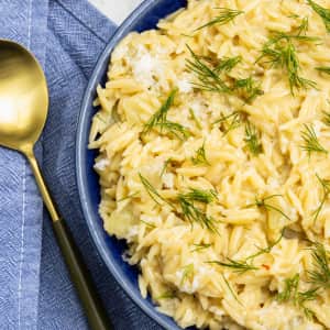Creamy Orzo with Fennel-image
