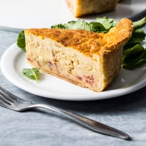 Deep-Dish Quiche Lorraine-image