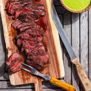 Grilled Tri-Tip with Cilantro-Lime Sauce-image