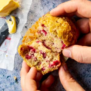 From-the-Freezer Raspberry-Almond Muffins-image