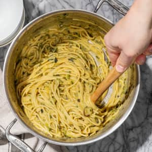 Ultracreamy Spaghetti with Zucchini-image