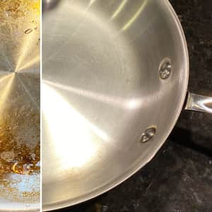 Brown spots on stainless steel pot after boiling water for a long time? :  r/cookware