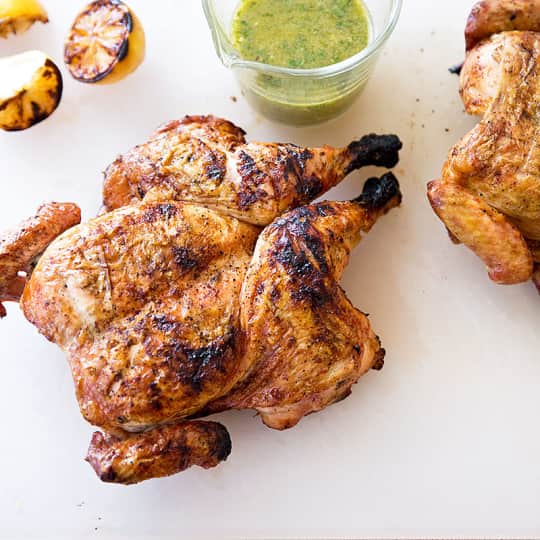 Grilled Butterflied Lemon Chicken America's Test Kitchen