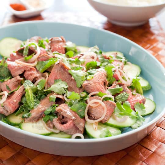 Thai Grilled Beef Salad Cook S Illustrated