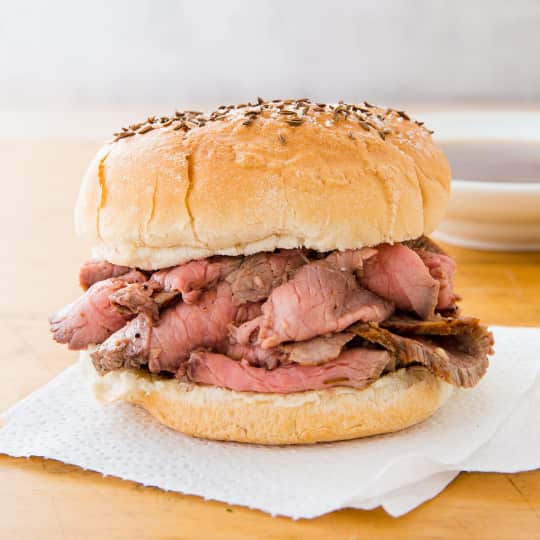 Beef on Weck Sandwiches Cook's Country Recipe