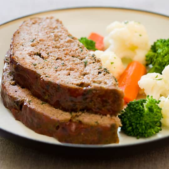 Low-Fat Meatloaf | Cook's Country
