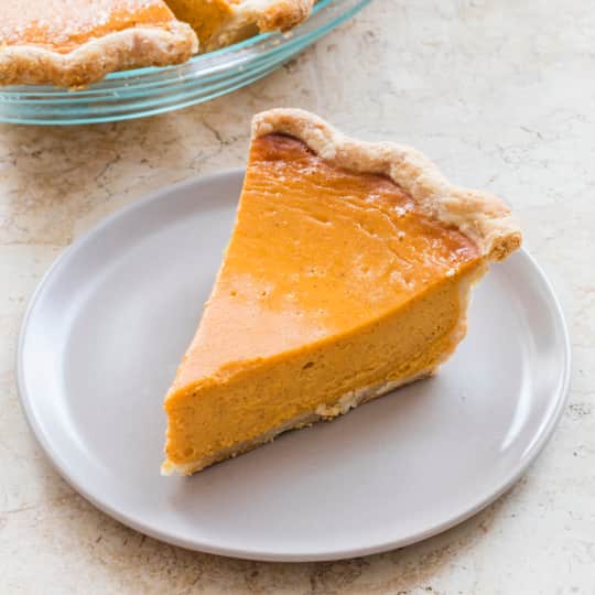 Roasted Sweet Potato Pie (Reduced Sugar) America's Test Kitchen