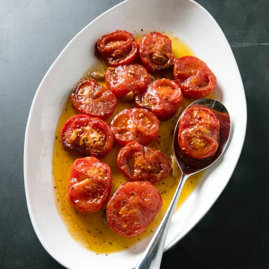 Slow-Cooker Slow-Cooked Tomatoes With Olive Oil | America's Test Kitchen