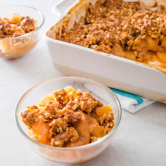 Apple Crisp (Reduced Sugar) America's Test Kitchen Recipe