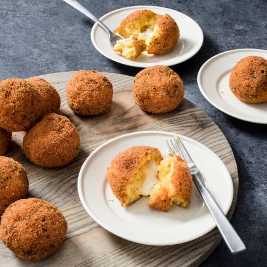 Fried Risotto Balls America's Test Kitchen