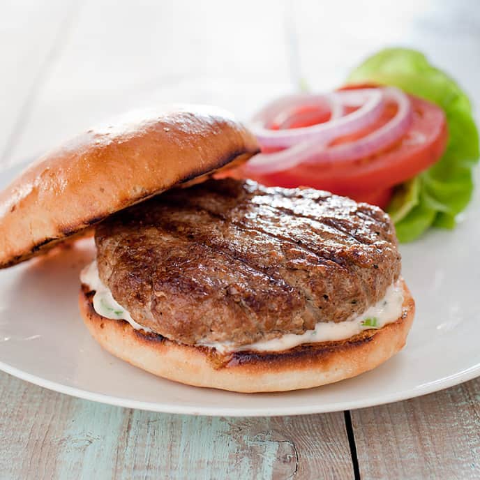 Juicy Grilled Turkey Burgers America's Test Kitchen Recipe