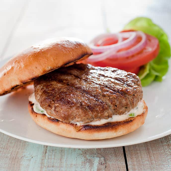 Juicy Grilled Turkey Burgers - FeelGoodFoodie