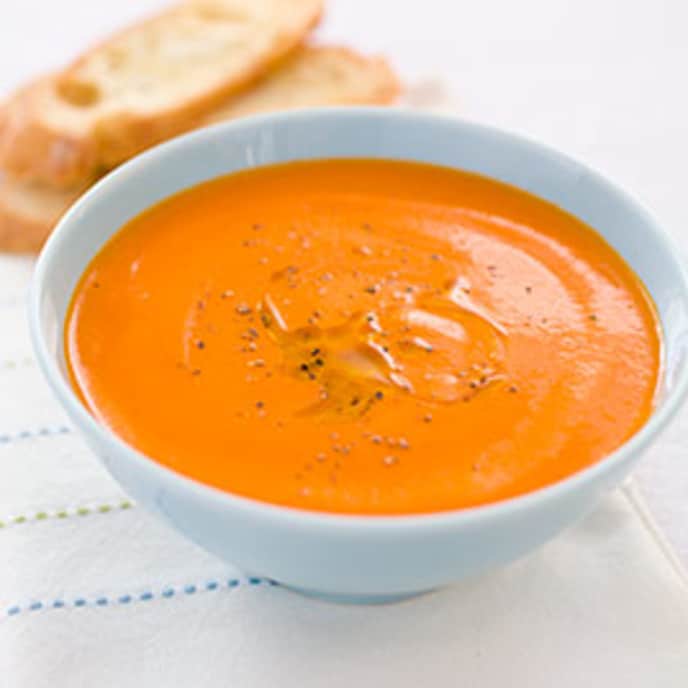 Chilled Fresh Tomato Soup America's Test Kitchen Recipe