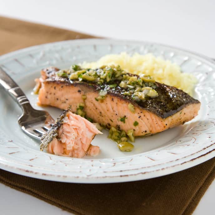 Gas-Grilled Salmon Fillets | Cook's Illustrated Recipe