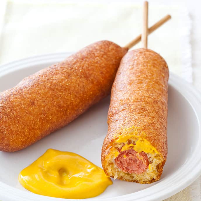 Homemade corn dogs outlet