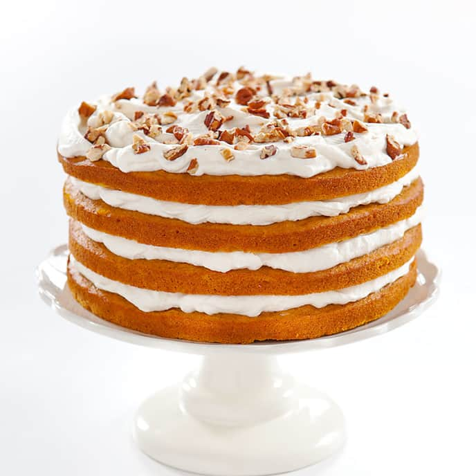 Maple-Pumpkin Stack Cake