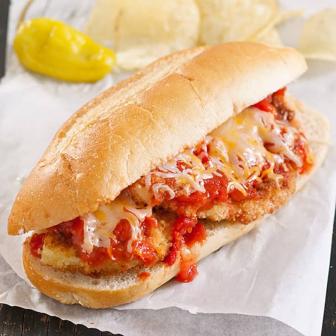 Chicken Parmesan Subs Cook's Country Recipe