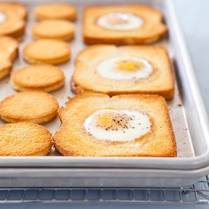 Eggs in a Hole America's Test Kitchen Recipe