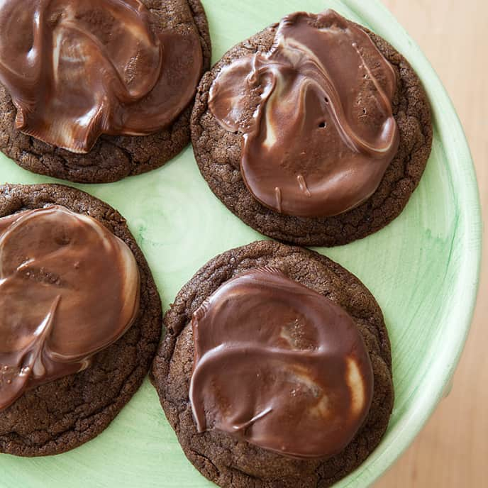 Chocolate-Mint Cookies