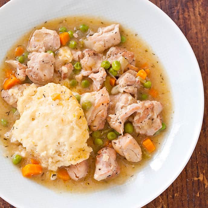 SlowCooker Chicken and Dumplings Cook's Country Recipe