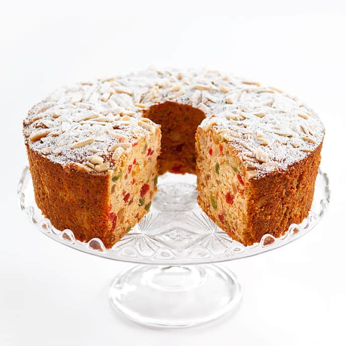 White Florida Fruit Cake