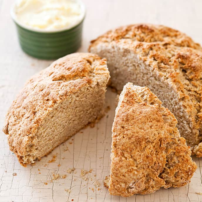 Brown Soda Bread with Currants and Caraway