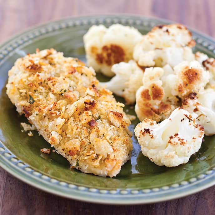 Potato crusted chicken recipe