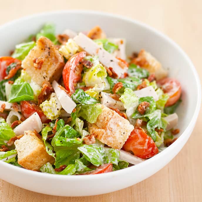 Turkey Club Salad Cook S Country
