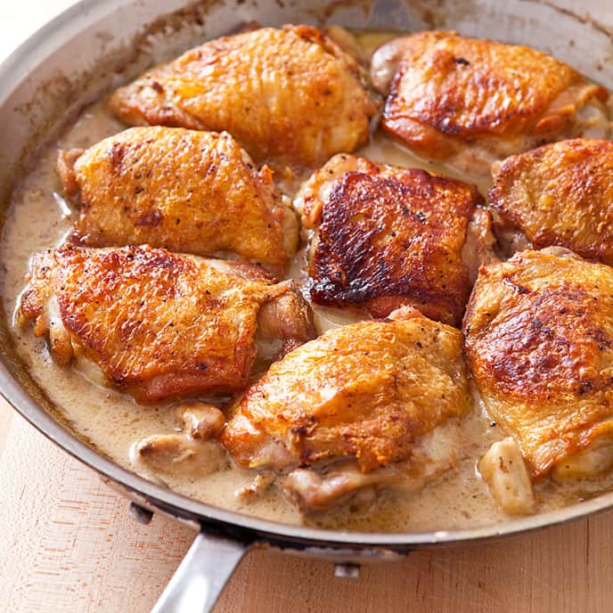 Chicken with 40 Cloves of Garlic America's Test Kitchen Recipe
