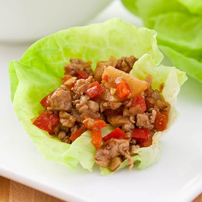 Sweet and Spicy Pork Lettuce Wraps America's Test Kitchen Recipe