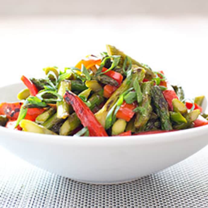 StirFried Asparagus with Red Bell Pepper America's Test Kitchen Recipe