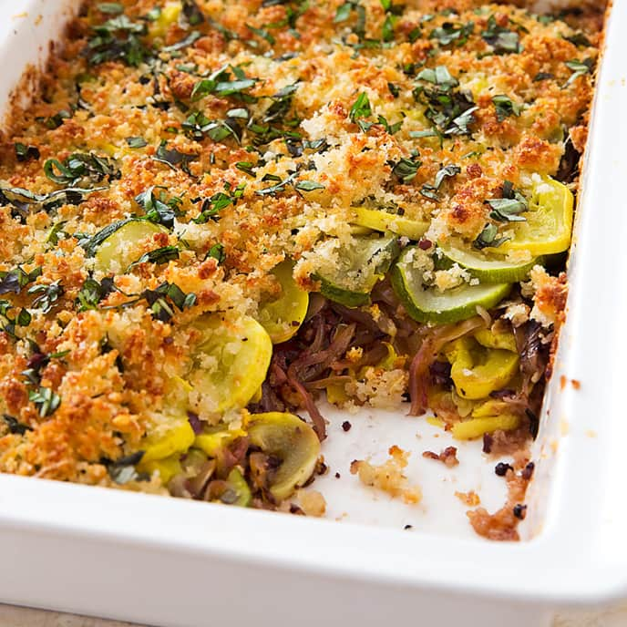 Summer Squash Gratin